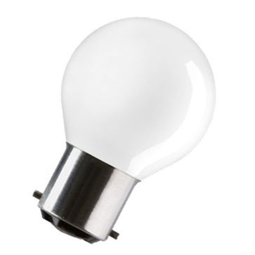 Ampoule LED Ronde B22 1W Blanche