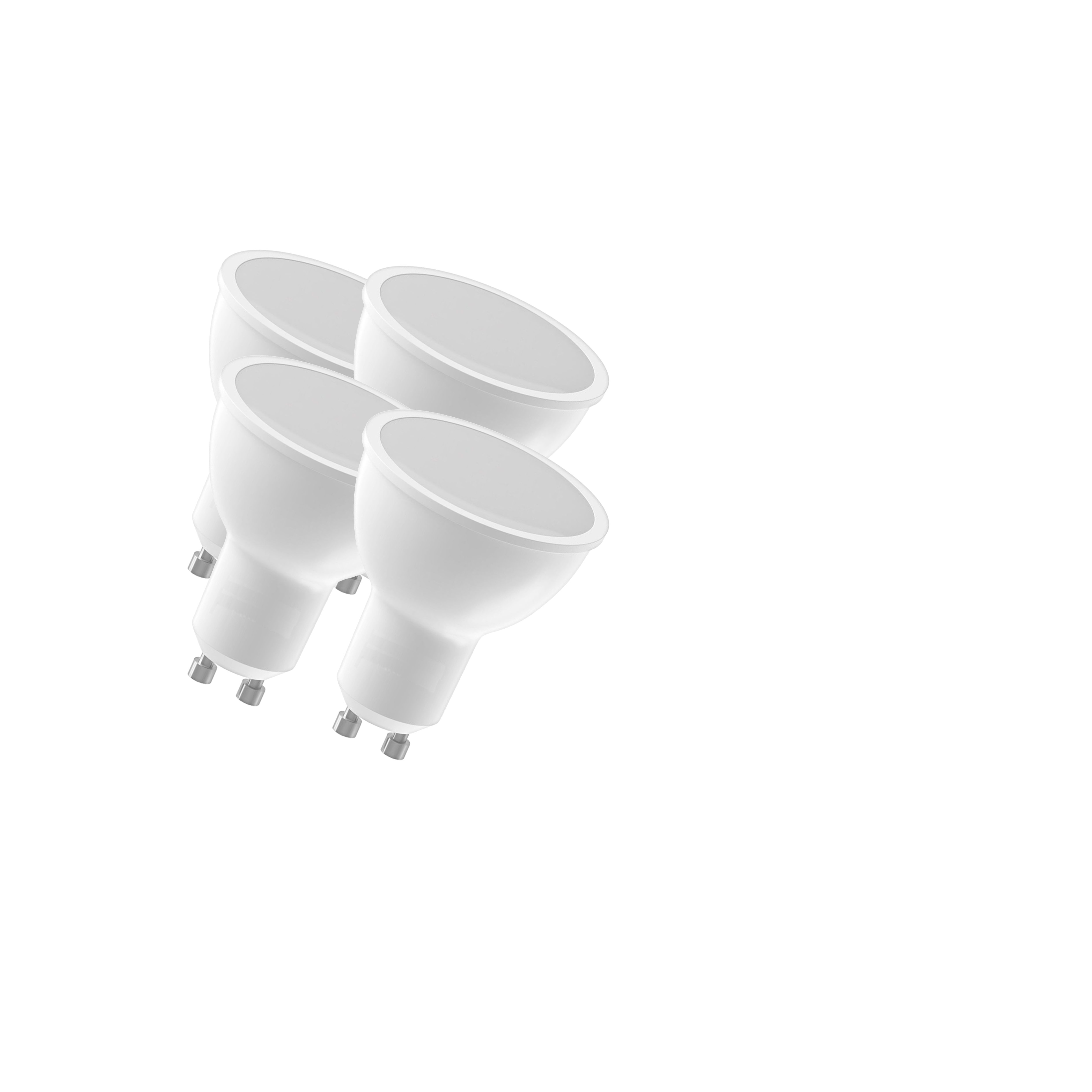 Ampoule LED SMD PAR16 4000K 6W 500L GU10 100° -Bx4