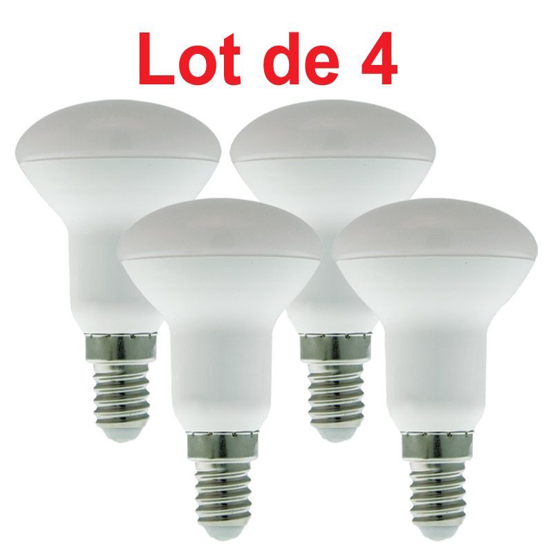 Ampoule LED SMD Spot R50 4000K 5W 420L E14 -Bx4