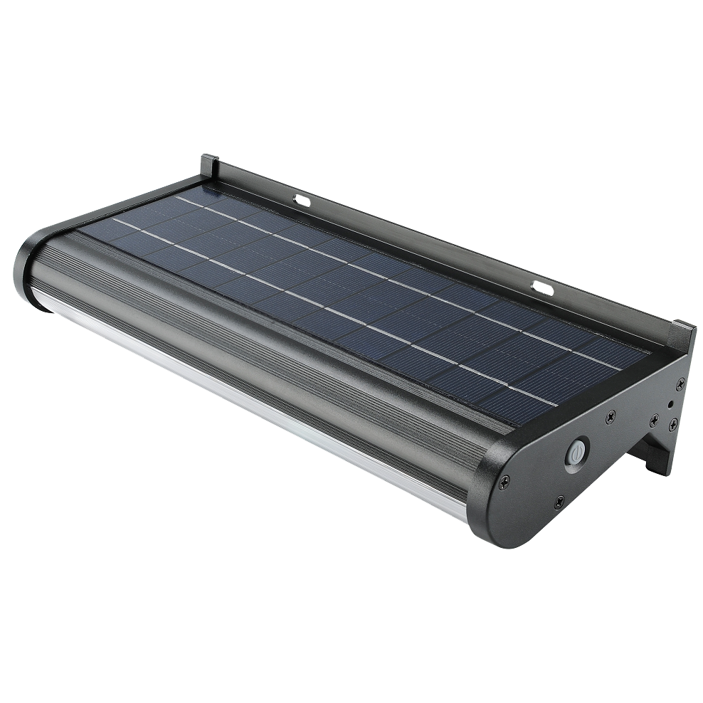 Projecteur solaire enseigne publicitaire 5W 500L gris