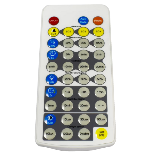 Télécommande pour détecteur de présence pour Highbay HF49