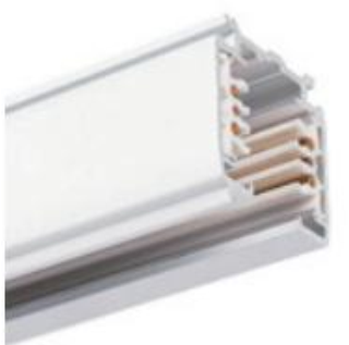 Linear Lighting Structure Acier 2000mm Blanc DALI