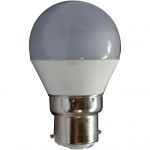 Ampoule LED mini sphér. opale 4000K 6W 510L B22 X2