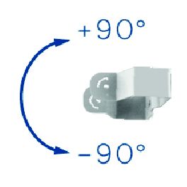 Tourillon pour Solaar 8 +90° / -90°