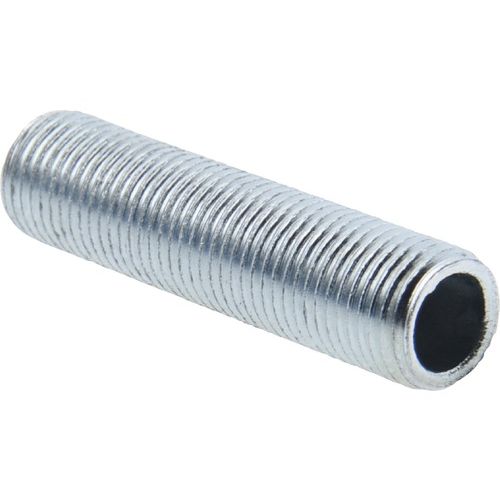 Tube acier zingué pas spécial luminaire 10X1 longueur 10 cm