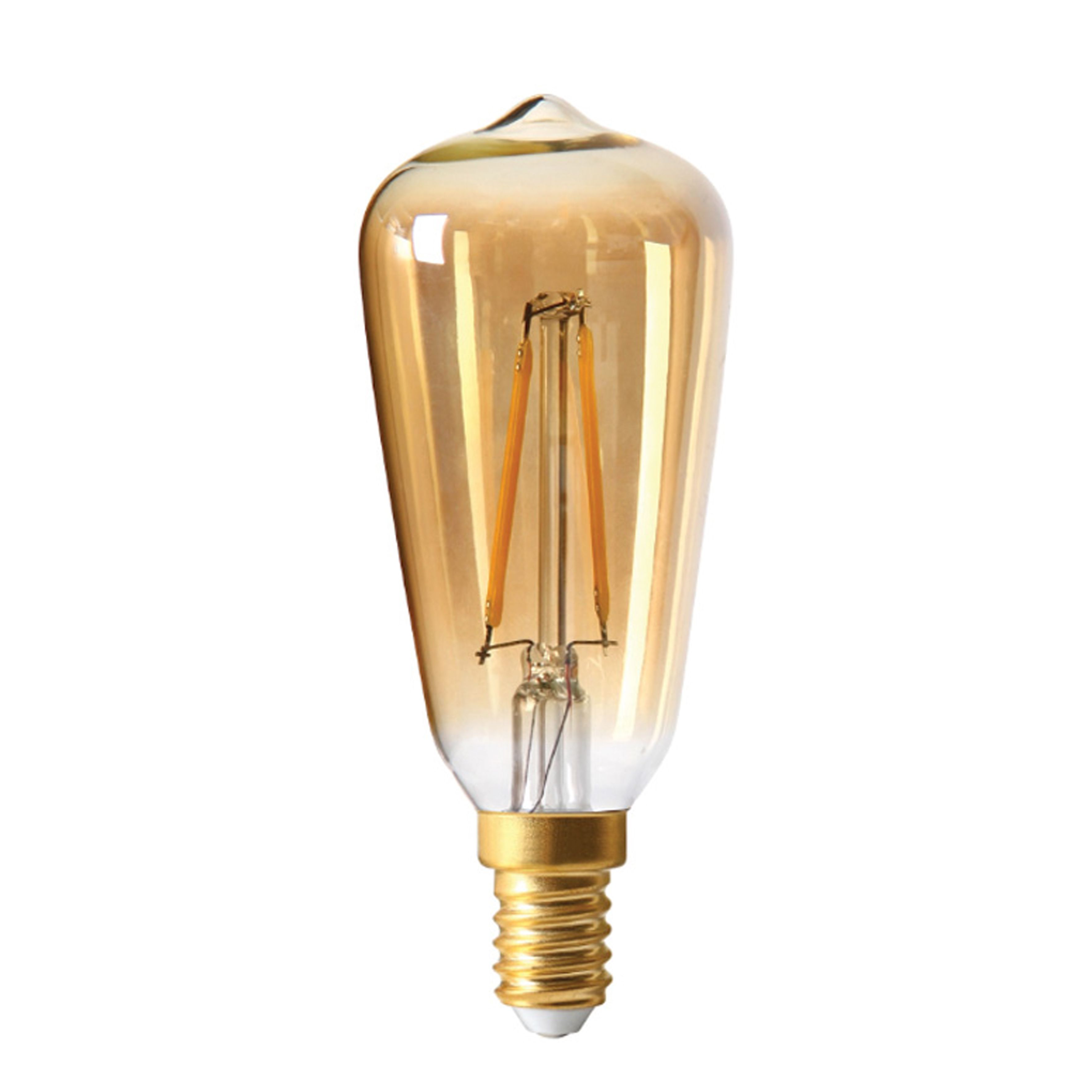 Ampoule LED Fil. Vintage Ambré E14 1W 2500K