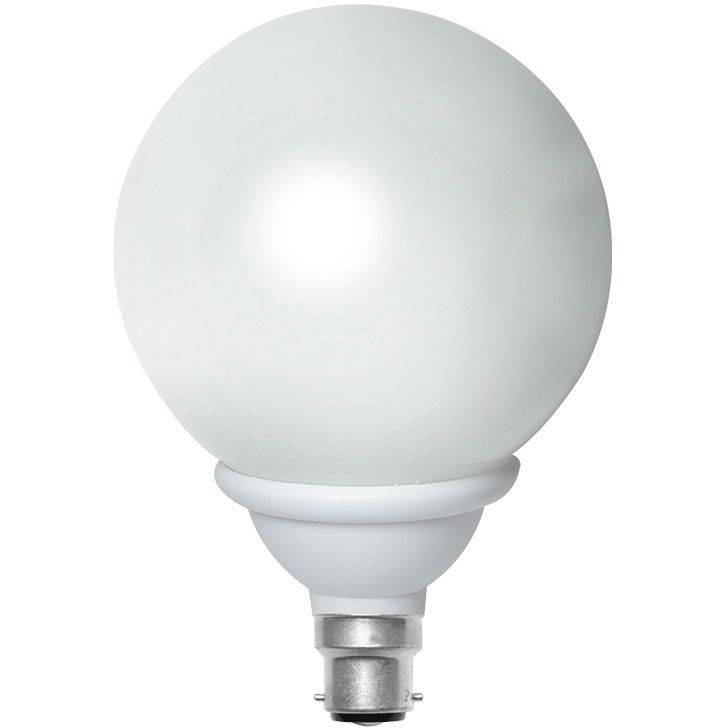 Ampoule FLC G120 B22 20W 2700K