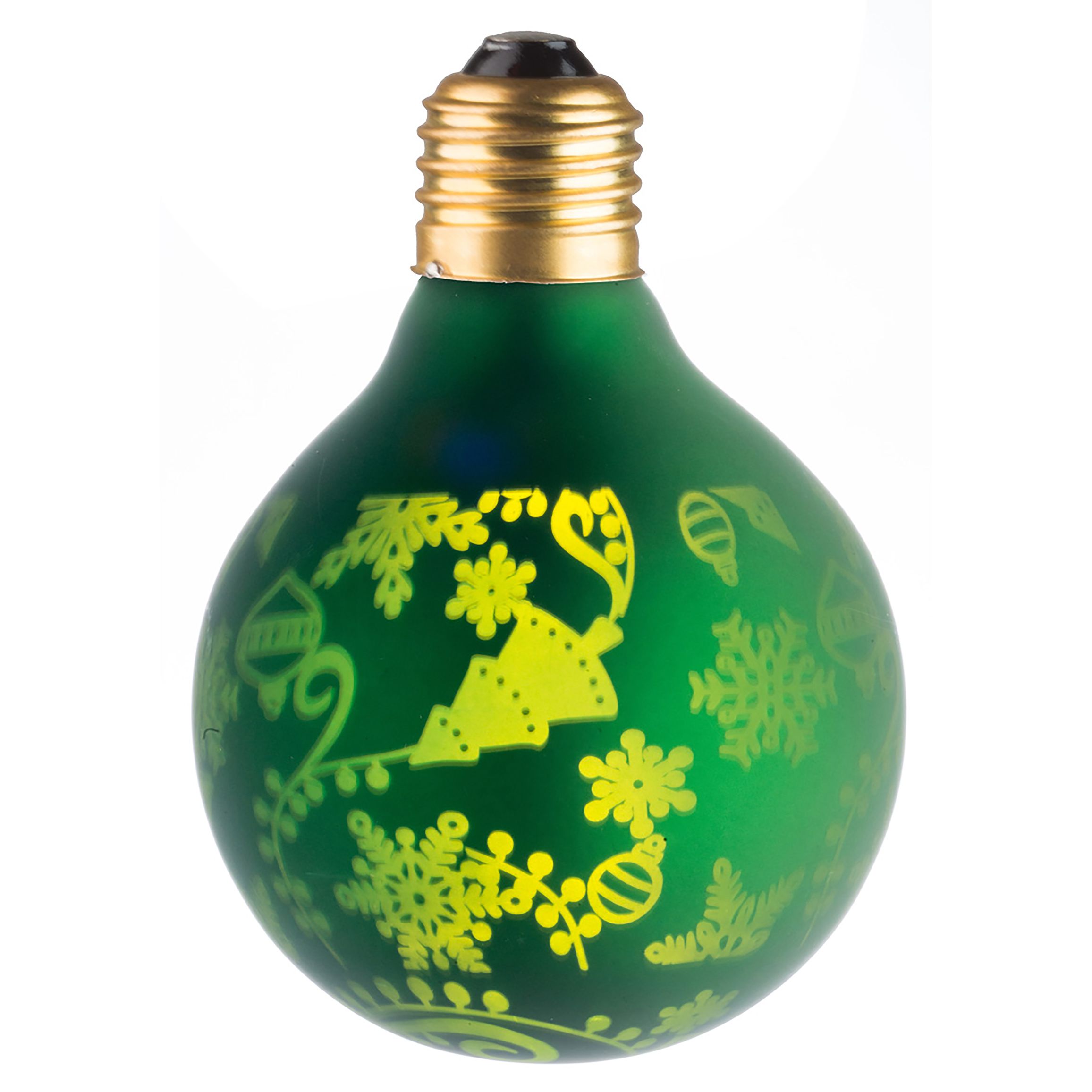 Ampoule DECO LED G80 Vert/Sapin 0,5W E27
