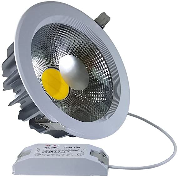 Downlight VTac VT-2645 40W 3200L COB 4500K