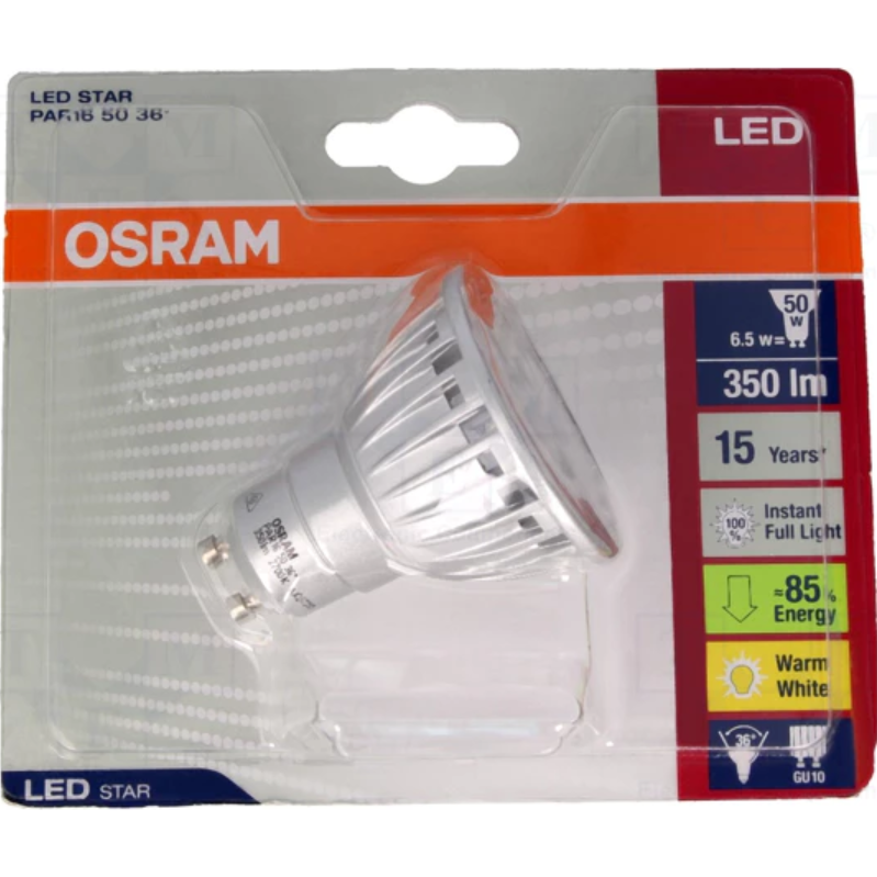 Ampoule LED GU10 Osram 5,5W