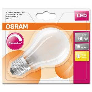 Ampoule LED SMD Std opale 2700K 8W 806L E27 Dimmable