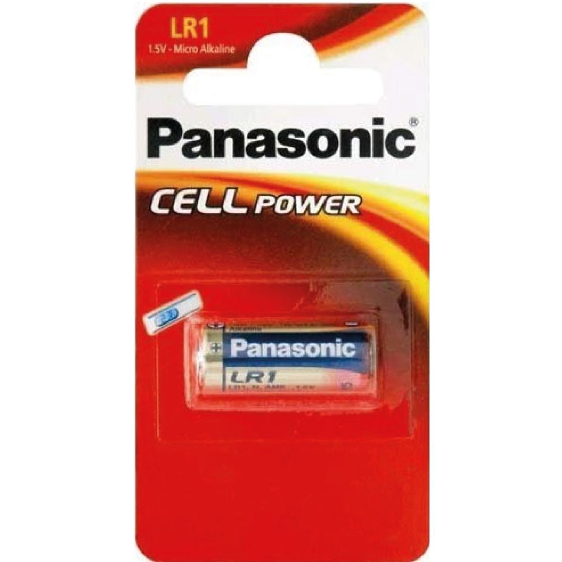Pile micro alcaline LR1 Panasonic -x1