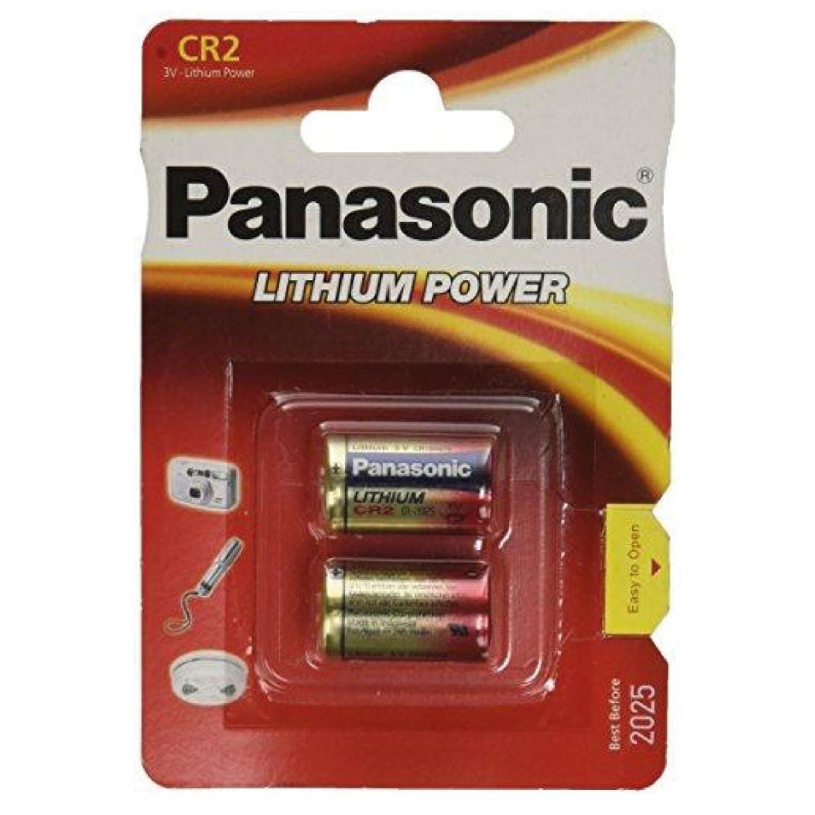 Pile Photo Lithium CR2 Panasonic -x2