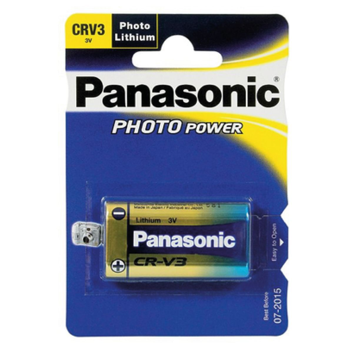 Pile Lithium CRV3 Panasonic -x1