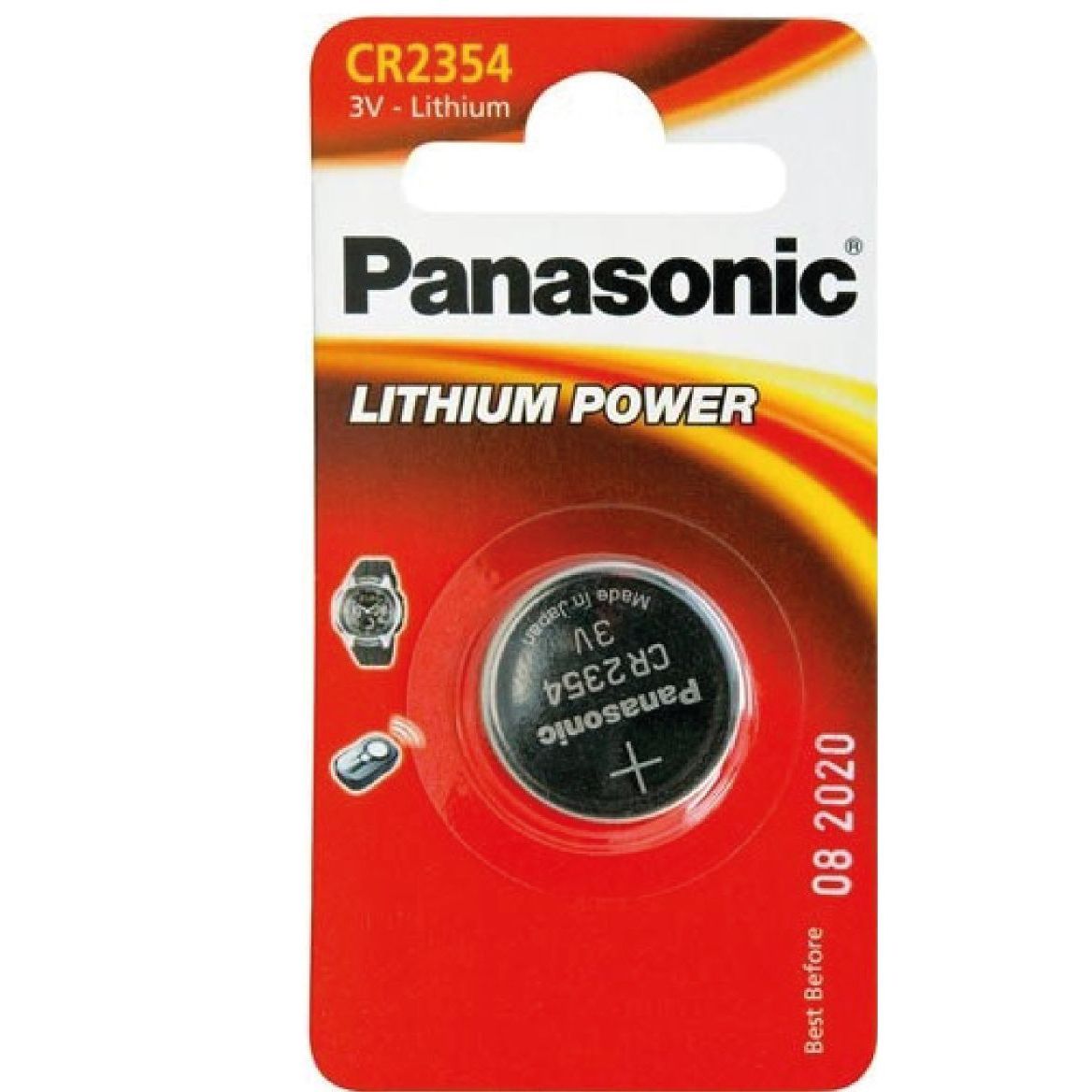 Pile bouton lithium CR2354 Panasonic -x1