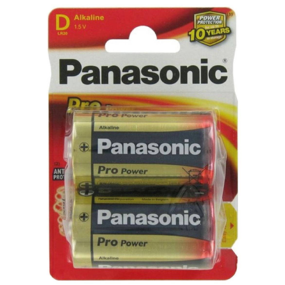 Pile Alcaline Panasonic LR20 D PRO POWER -x2