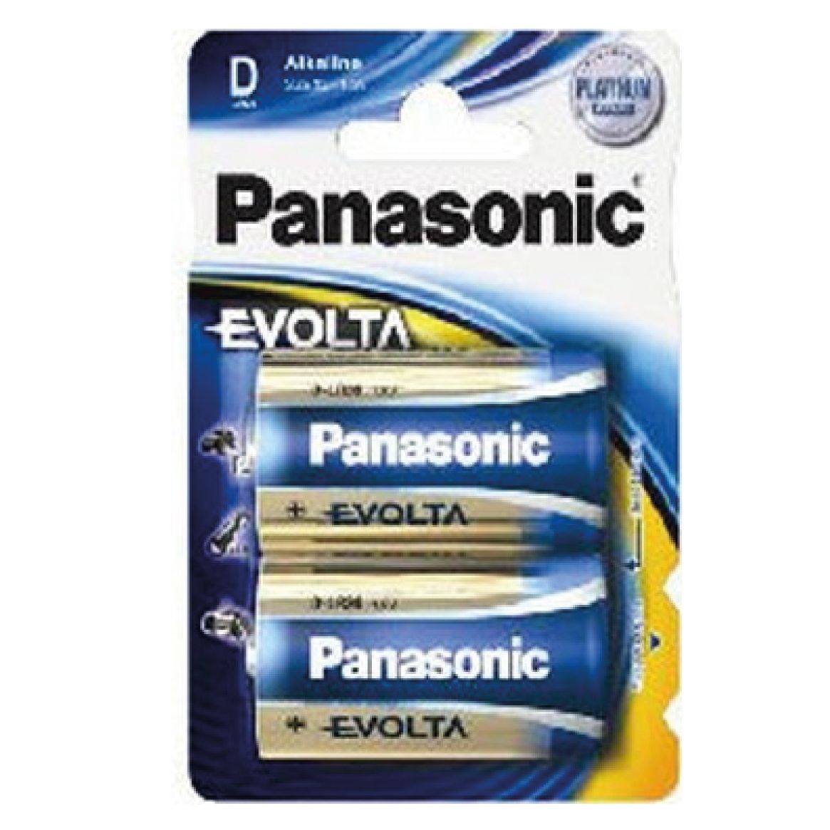 Pile Alcaline Panasonic LR20 D EVOLTA -x2