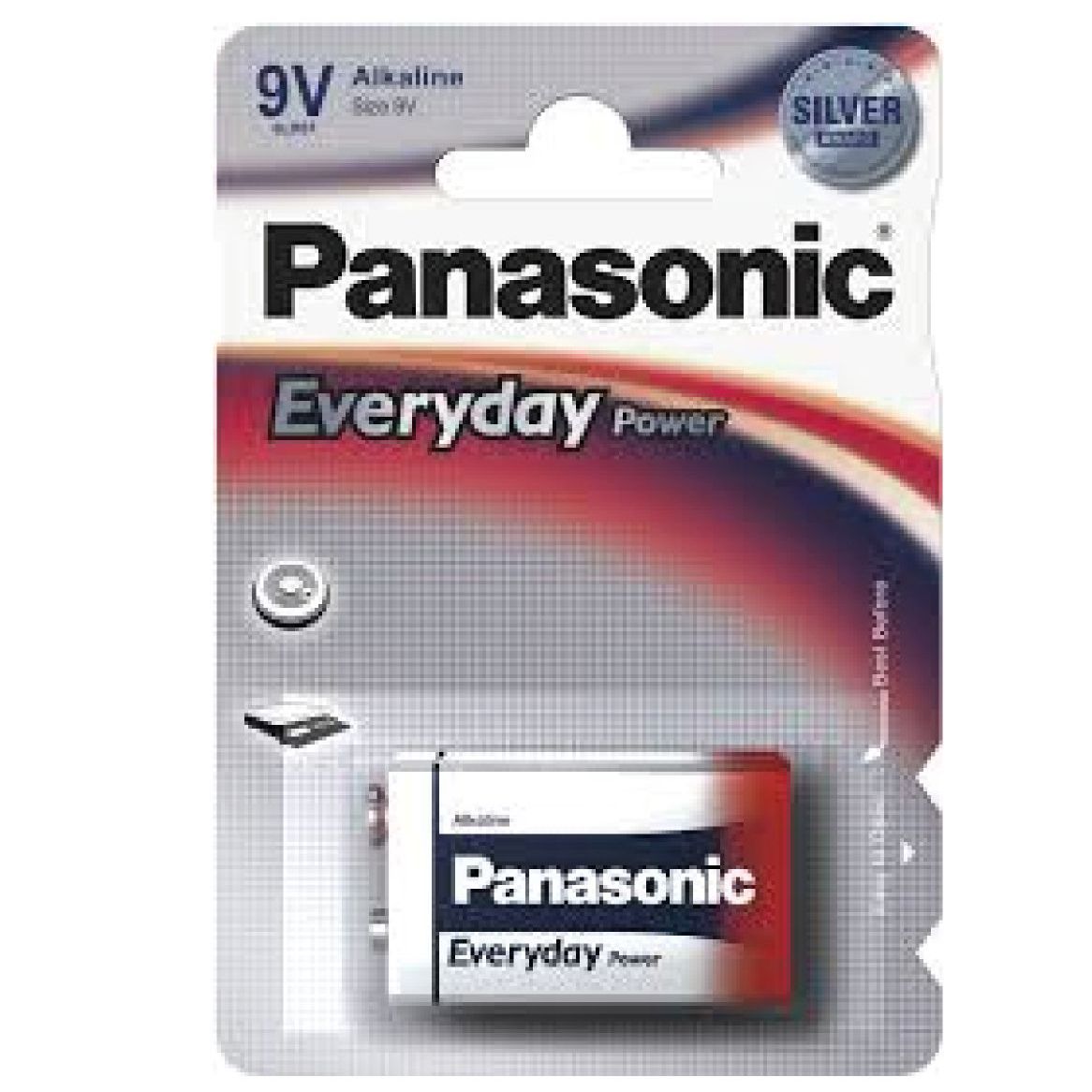 Pile Alcaline Panasonic 6LR61 9V EVERYDAY -x1