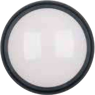 Hublot rond LED intégrées Noir