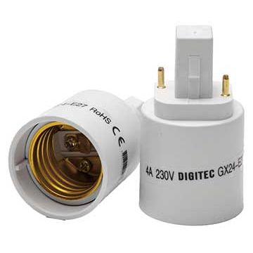 Convertisseur de Douille GX24 à E27