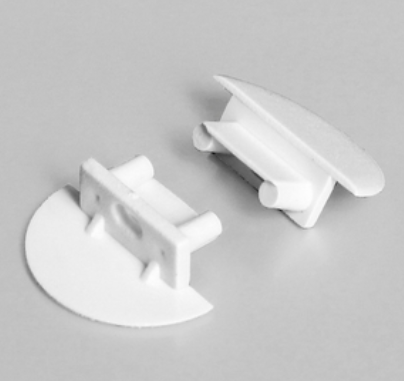 Terminaison BEGTIN12 blanc passage de câble (set de 2)