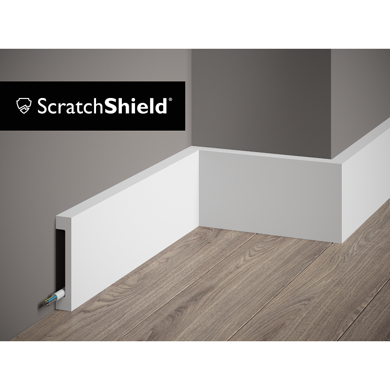 Moulure Plinthe passe câble MD009 2M - STANDARD