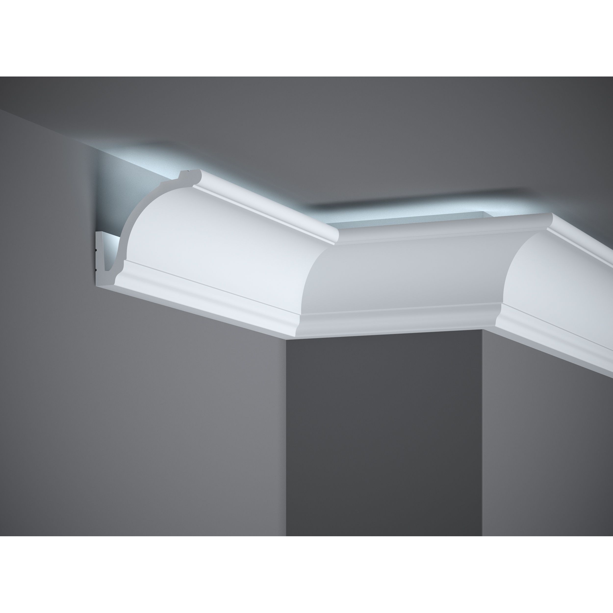 Moulure Corniche pour LED MD161 2M - STANDARD