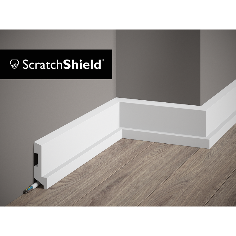 Moulure Plinthe passe câble MD024 2M - STANDARD