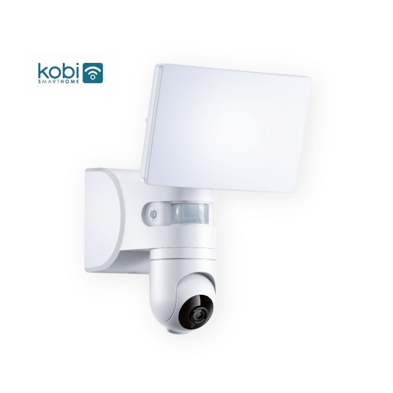 Projecteur LED 23W 4000K WiFi avec caméra intégré blanc