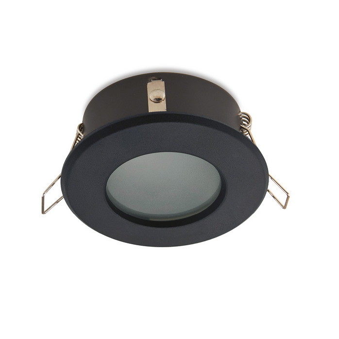 Rondelle métal fixe IP44 - Noire