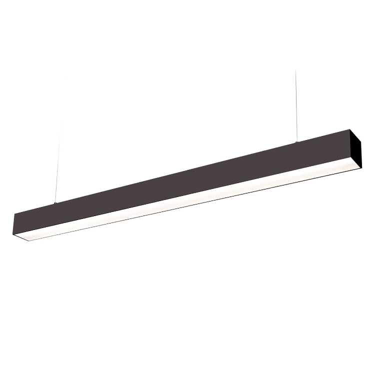 Réglette LED IP20 Koline Pro 1M20 20W 4000K 4800L Connectable Noire