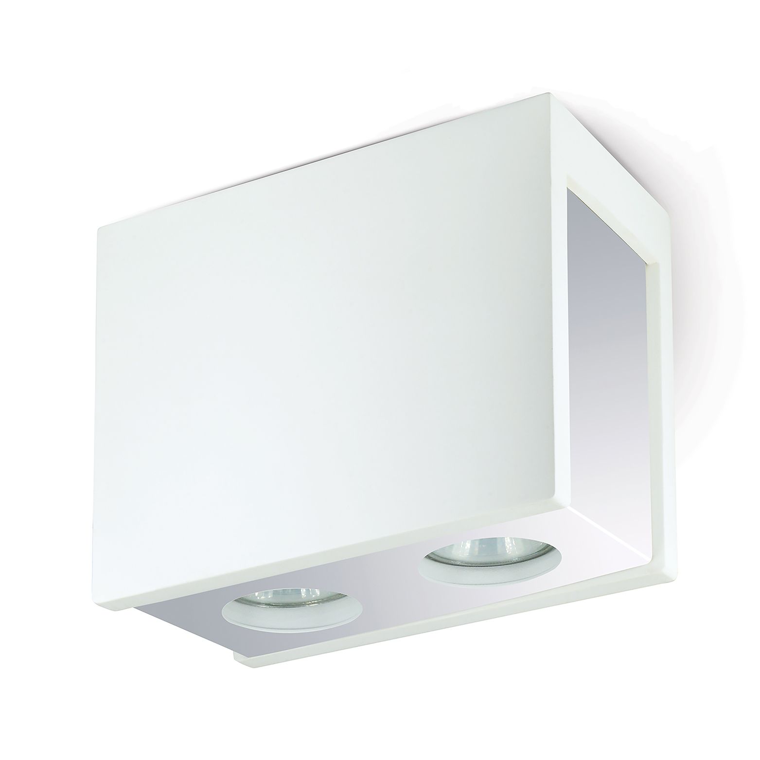 Applique plafond PURO CHROME max 2x25W IP20