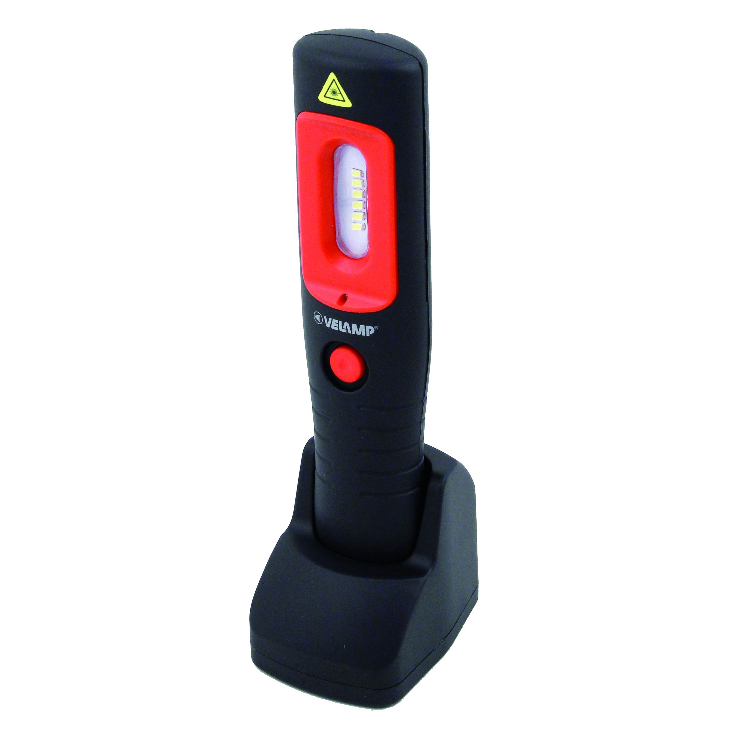 Lampe de travail portable rechargeable 3W LED COB +base de chargement