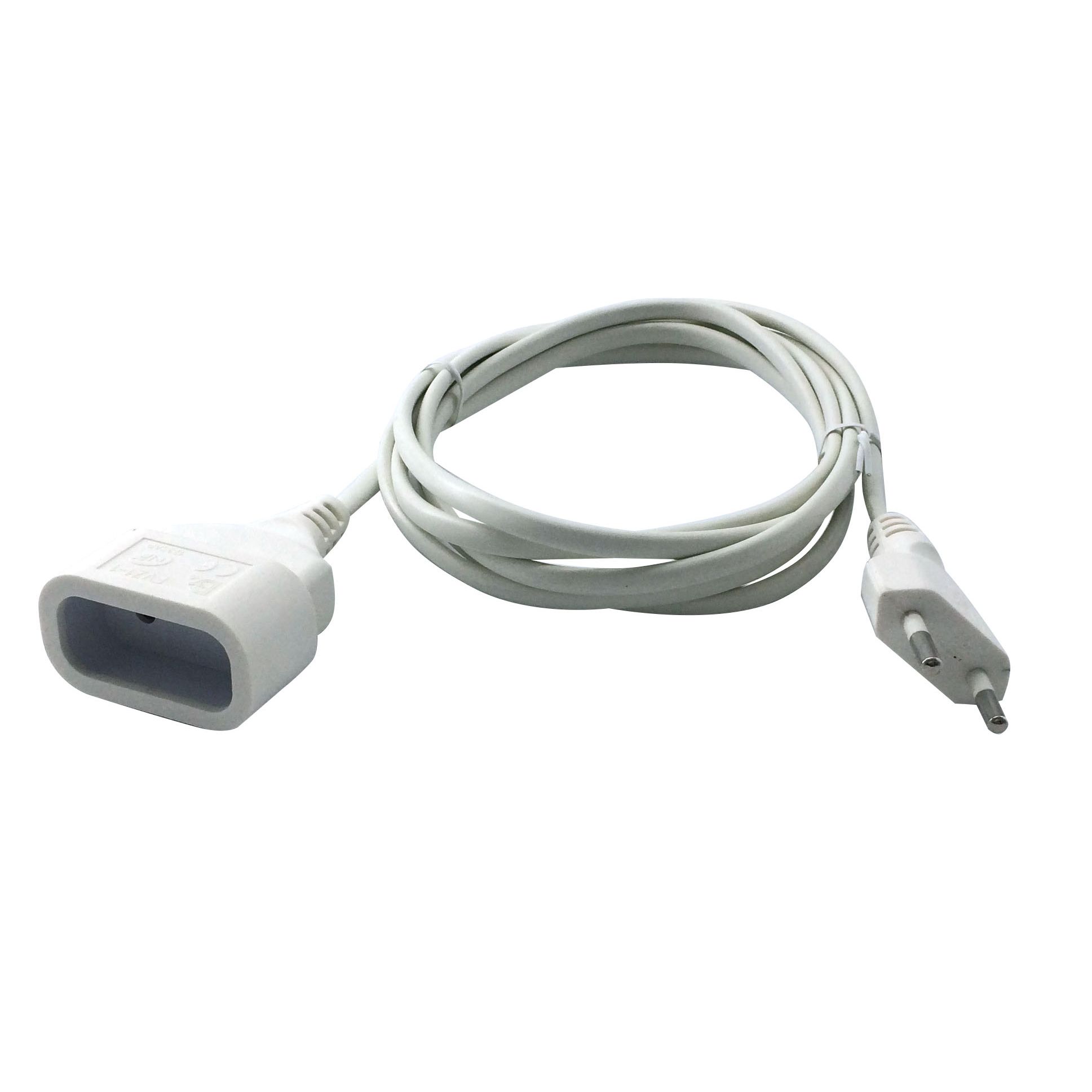 Prolongateur 5 mètres, 6A H03VVH2-F2X0.75MM2, NF,CE