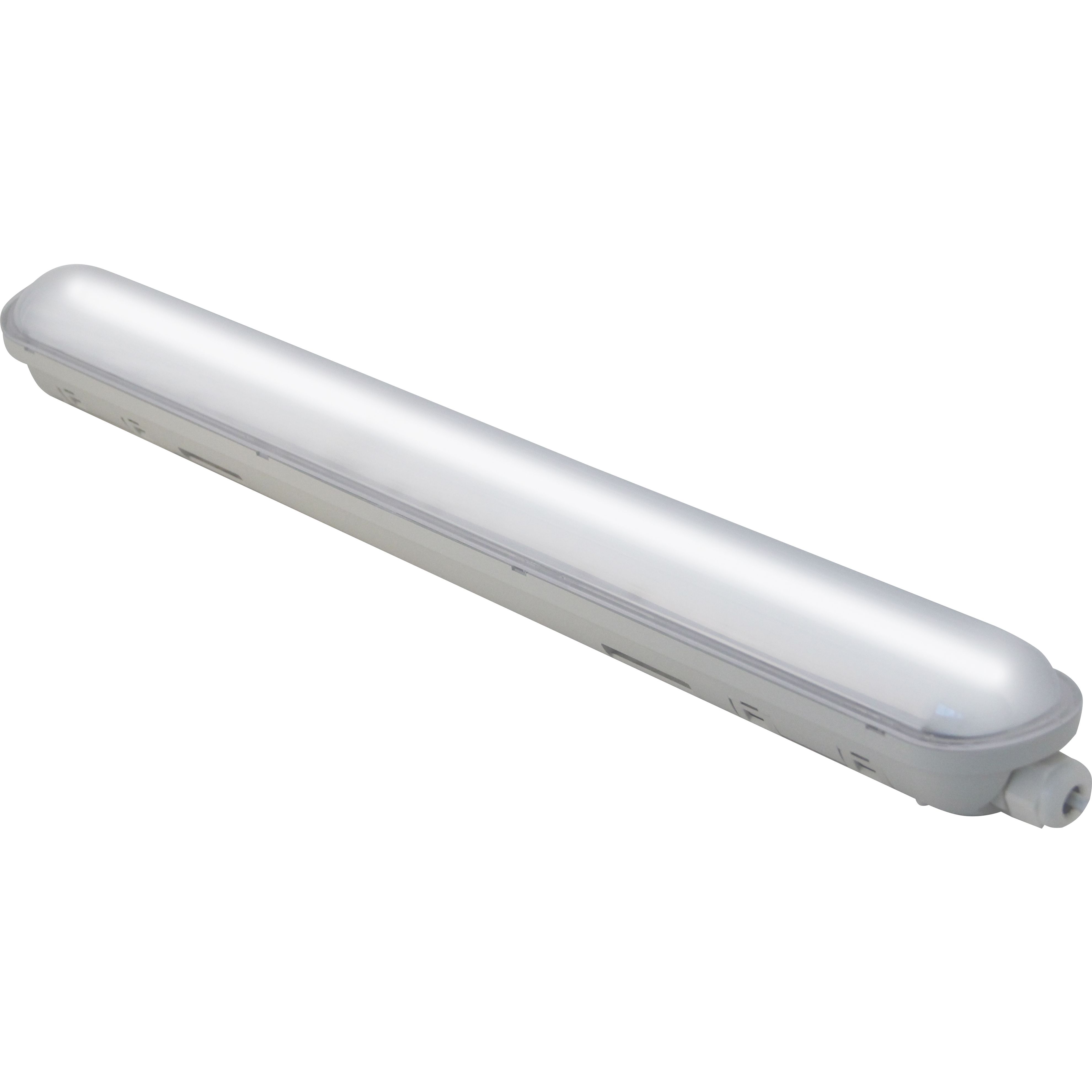 ECOPOWER: Plafonier étanche IP65 à LED intégrées, 60 CM 2500LM. Avec interconnection