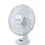Ventilateur de table 40 cm, en plastique blanc -ZONDA3