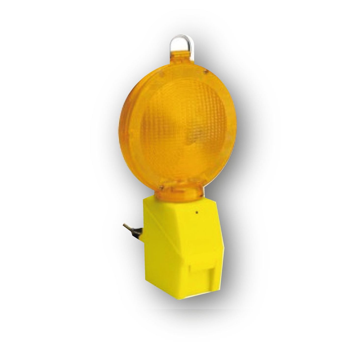 Lampe clignotante de chantier /capteur crépusculaire /1X4r25 (non incluse) -IL08