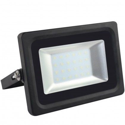 Projecteur LED 30W 6500K 120° - IP65 - Noir