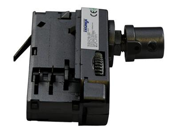 Adaptateur rail 3 phases Noir