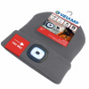Bonnet LED rechargeable gris foncé - Image 2