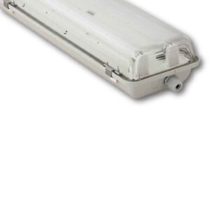 Réglette LED IP65 1m20 pour 2x tubes LED (non fourni) - Image 2