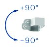 Tourillon pour Solaar 8 +90° / -90° - Image 2
