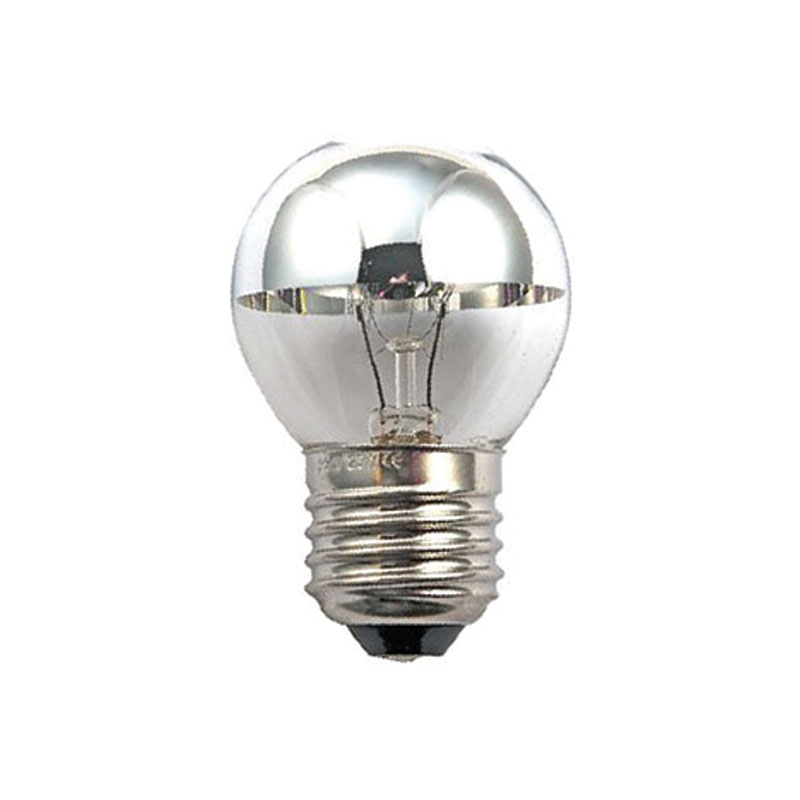 Ampoule LED E14 calotte argentée