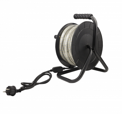 Ruban LED 220V 15m sur dévidoir - 5000K - 1000Lm/m - 150W - Image 2