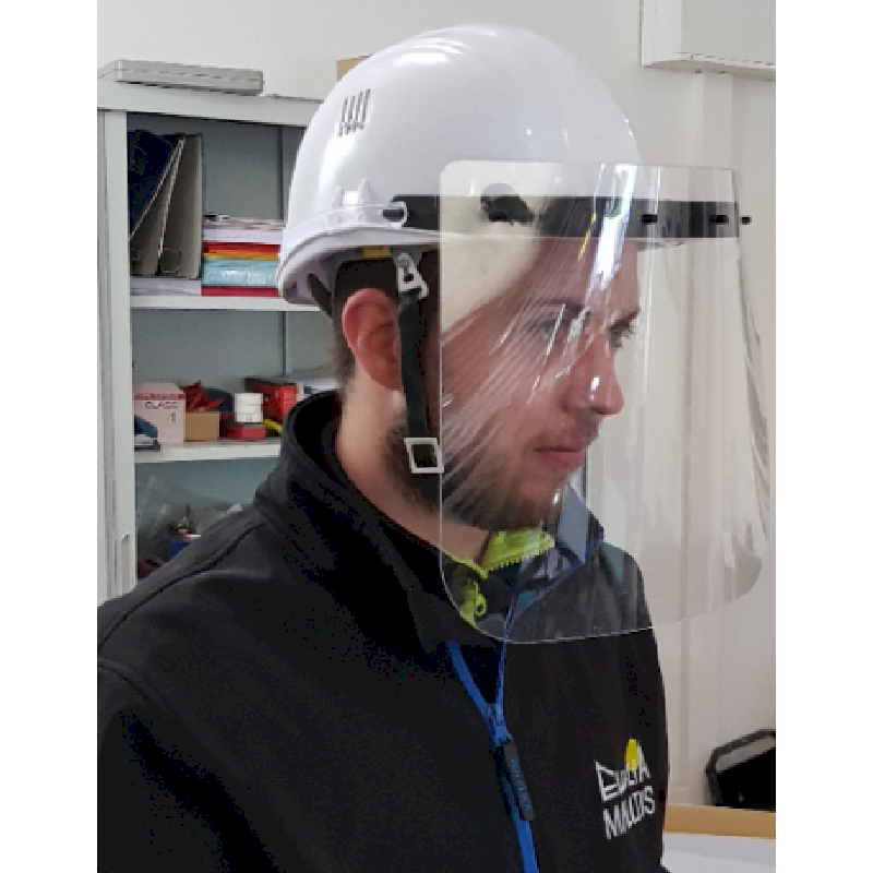 Visière de protection - version spécial casque