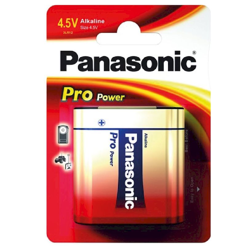 Pile Alcaline Panasonic 3LR12 4,5V PRO POWER -x1