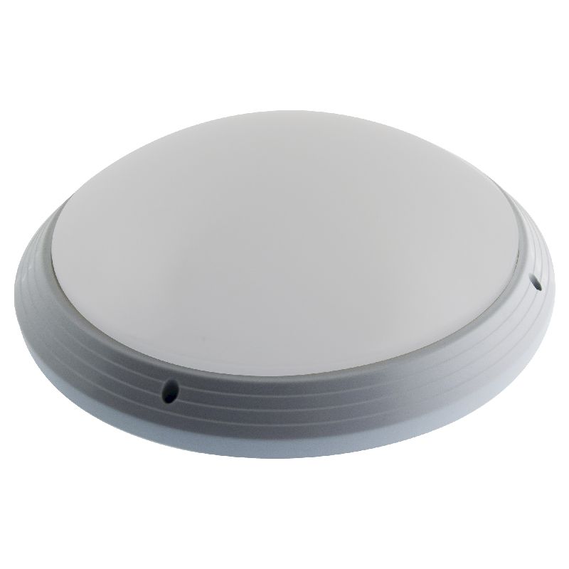 Hublot LED diam 300 AZUR - HLED 20W 2000L IP65 IK10 - détecteur HF