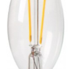 Ampoule LED filament Flamme Claire 2W 2700K E14