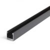 Profilé LED LINEA-IN20 /2m alu anodisé noir (EF/U7)