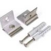 Support de fixation U5 équerre argent (set de 2)